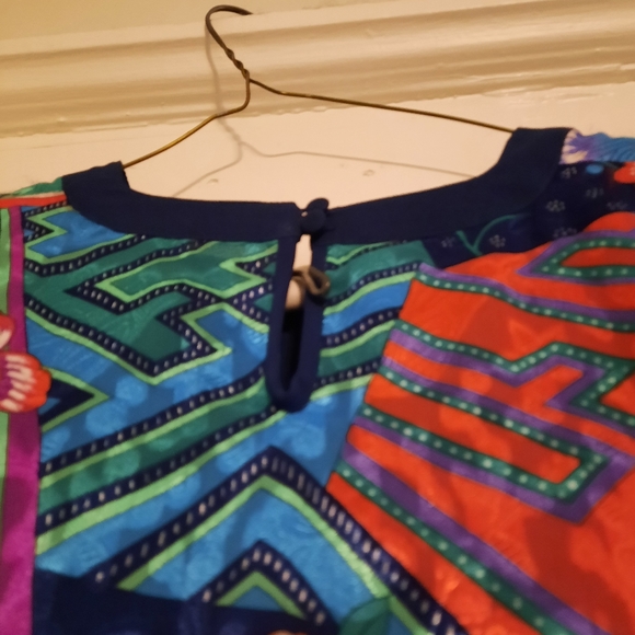 1980's psychedelic designer Diane Freis skirt set - Picture 12 of 15